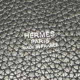 エルメス HERMES ピコタンロックMM C刻 ブラック シルバー金具 トリヨン レディース ハンドバッグ