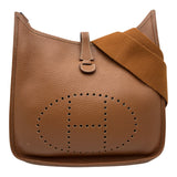 エルメス HERMES エヴリン3 PM □P刻 ゴールド シルバー金具 トリヨン レディース ショルダーバッグ