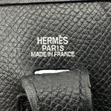 エルメス HERMES エヴリン TPM □H刻 ブラック シルバー金具 エプソン レディース ショルダーバッグ