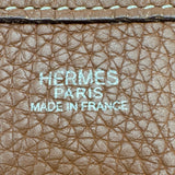 エルメス HERMES エヴリン2PM □J刻印 ゴールド シルバー金具 トリヨン レディース ショルダーバッグ