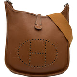 エルメス HERMES エヴリン2PM □J刻印 ゴールド シルバー金具 トリヨン レディース ショルダーバッグ