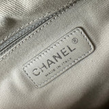 シャネル CHANEL ポートベロー トートバッグ 15番台 ブラック シルバー金具 カーフスキン レディース トートバッグ