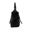 シャネル CHANEL ポートベロー トートバッグ 15番台 ブラック シルバー金具 カーフスキン レディース トートバッグ