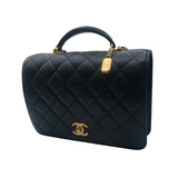 シャネル CHANEL スモールフラップバッグ AS4369 ブラック ゴールド金具 キャビアスキン レディース ハンドバッグ
