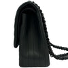 シャネル CHANEL マトラッセ30 Vステッチ A58600 21番台 ブラック ブラック金具 ラムスキン レディース ショルダーバッグ