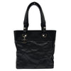 シャネル CHANEL パリビアリッツトートPM A34208 13番台 ブラック コーティングキャンバス レディース トートバッグ