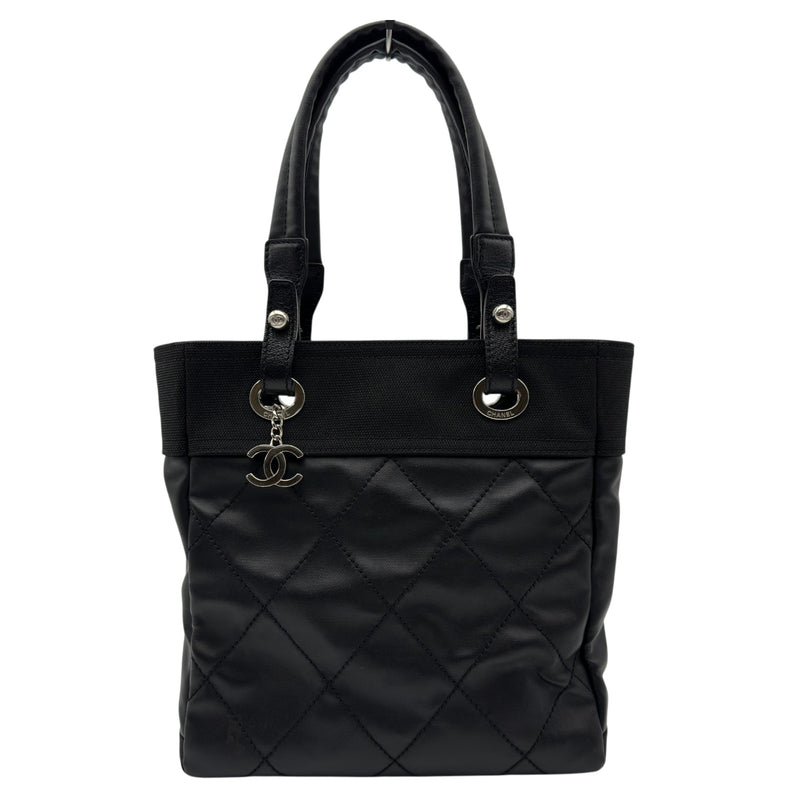 シャネル CHANEL パリビアリッツトートPM A34208 13番台 ブラック