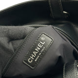 シャネル CHANEL パリビアリッツトートPM A34208 15番台 ブラック シルバー金具 コーディングキャンバス レディース トートバッグ