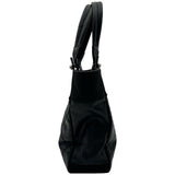 シャネル CHANEL パリビアリッツトートPM A34208 15番台 ブラック シルバー金具 コーディングキャンバス レディース トートバッグ
