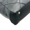 シャネル CHANEL パリビアリッツトートPM A34208 15番台 ブラック シルバー金具 コーディングキャンバス レディース トートバッグ