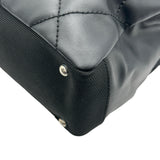 シャネル CHANEL パリビアリッツトートPM A34208 15番台 ブラック シルバー金具 コーディングキャンバス レディース トートバッグ