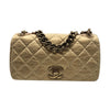 シャネル CHANEL パリボンベイフラップバッグ A67129 ブロンズ ゴールド金具 エイジドカーフ レディース ショルダーバッグ