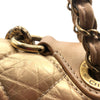 シャネル CHANEL パリボンベイフラップバッグ A67129 ブロンズ ゴールド金具 エイジドカーフ レディース ショルダーバッグ