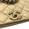 シャネル CHANEL パリボンベイフラップバッグ A67129 ブロンズ ゴールド金具 エイジドカーフ レディース ショルダーバッグ