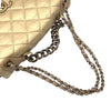 シャネル CHANEL パリボンベイフラップバッグ A67129 ブロンズ ゴールド金具 エイジドカーフ レディース ショルダーバッグ