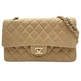 シャネル CHANEL マトラッセ25 A01112 ベージュ ゴールド金具 ラムスキン レディース ショルダーバッグ