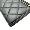 シャネル CHANEL クラシック スモールフラップ ウォレット AP0231 ブラック ゴールド金具 ラムスキン レディース 三つ折り財布
