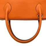 エルメス HERMES ボリード31 □M刻印 オレンジ シルバー金具 トリヨン レディース ショルダーバッグ