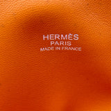 エルメス HERMES ボリード31 □M刻印 オレンジ シルバー金具 トリヨン レディース ショルダーバッグ