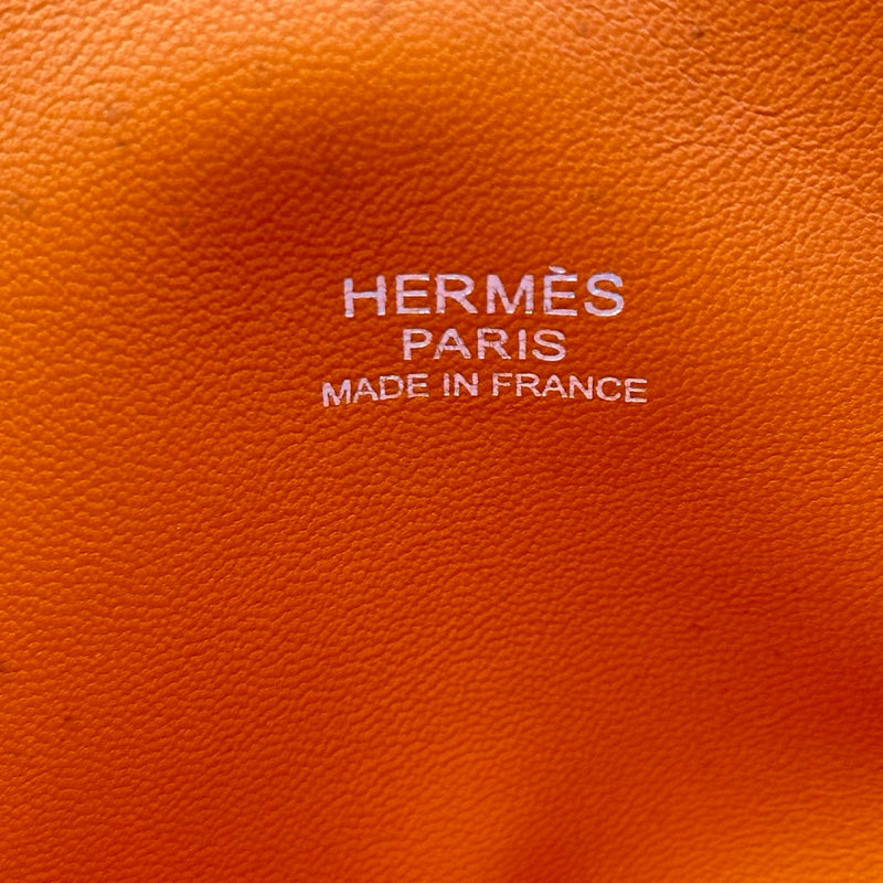 HERMES オレンジ ギフトボックス　保存袋　ボリード31 エルメス HERMES ボリード31 □M刻印 オレンジ シルバー金具 トリヨン