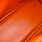 エルメス HERMES ボリード31 □M刻印 オレンジ シルバー金具 トリヨン レディース ショルダーバッグ