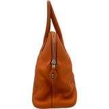 エルメス HERMES ボリード31 □M刻印 オレンジ シルバー金具 トリヨン レディース ショルダーバッグ