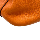 エルメス HERMES ボリード31 □M刻印 オレンジ シルバー金具 トリヨン レディース ショルダーバッグ