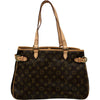 ルイ・ヴィトン LOUIS VUITTON バティニョール・オリゾンタル M51154 ブラウン モノグラムキャンバス レディース トートバッグ