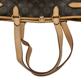 ルイ・ヴィトン LOUIS VUITTON バティニョール・オリゾンタル M51154 ブラウン モノグラムキャンバス レディース トートバッグ