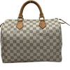 ルイ・ヴィトン LOUIS VUITTON スピーディ30 N41533 ホワイト ダミエ・アズール レディース ハンドバッグ