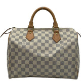 ルイ・ヴィトン LOUIS VUITTON スピーディ30 N41533 ホワイト ダミエ・アズール レディース ハンドバッグ