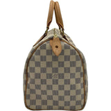 ルイ・ヴィトン LOUIS VUITTON スピーディ30 N41533 ホワイト ダミエ・アズール レディース ハンドバッグ