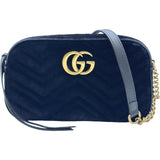 グッチ GUCCI GGマーモント ショルダーバッグ 447632 ブラック ベロア レディース ショルダーバッグ
