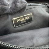 プラダ PRADA トライアングルロゴ ウエストバッグ 2VL005 ブラック テースト メンズ ウエストバッグ
