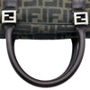 フェンディ FENDI ズッカハンドバッグ ブラウン キャンバス レディース ハンドバッグ