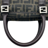 フェンディ FENDI ズッカハンドバッグ ブラウン キャンバス レディース ハンドバッグ