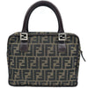 フェンディ FENDI ズッカハンドバッグ ブラウン キャンバス レディース ハンドバッグ