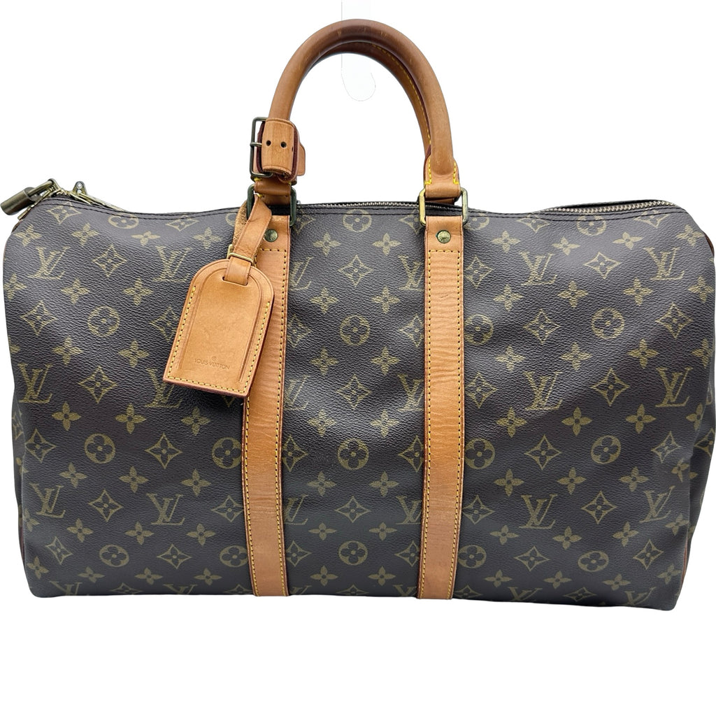 ルイ・ヴィトン LOUIS VUITTON キーポル45 M41428 ブラウン モノグラム