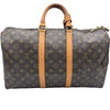 ルイ・ヴィトン LOUIS VUITTON キーポル45 M41428 ブラウン モノグラムキャンバス レディース ボストンバッグ