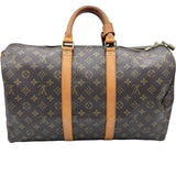 ルイ・ヴィトン LOUIS VUITTON キーポル45 M41428 ブラウン モノグラムキャンバス レディース ボストンバッグ