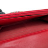 シャネル CHANEL CHANEL19 チェーンウォレット AP3267 29番台 レッド ゴールド/シルバー金具 ラムレザー レディース 長財布