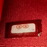 シャネル CHANEL CHANEL19 チェーンウォレット AP3267 29番台 レッド ゴールド/シルバー金具 ラムレザー レディース 長財布