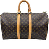 ルイ・ヴィトン LOUIS VUITTON キーポル45 M41428 ブラウン モノグラムキャンバス レディース ボストンバッグ