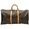 ルイ・ヴィトン LOUIS VUITTON キーポル・バンドリエール 55 M41414 ブラウン モノグラム ユニセックス ボストンバッグ