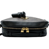 ルイ・ヴィトン LOUIS VUITTON サントンジュ M43555 ブラウン/ノワール モノグラムキャンバス レディース ショルダーバッグ