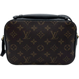 ルイ・ヴィトン LOUIS VUITTON サントンジュ M43555 ブラウン/ノワール モノグラムキャンバス レディース ショルダーバッグ