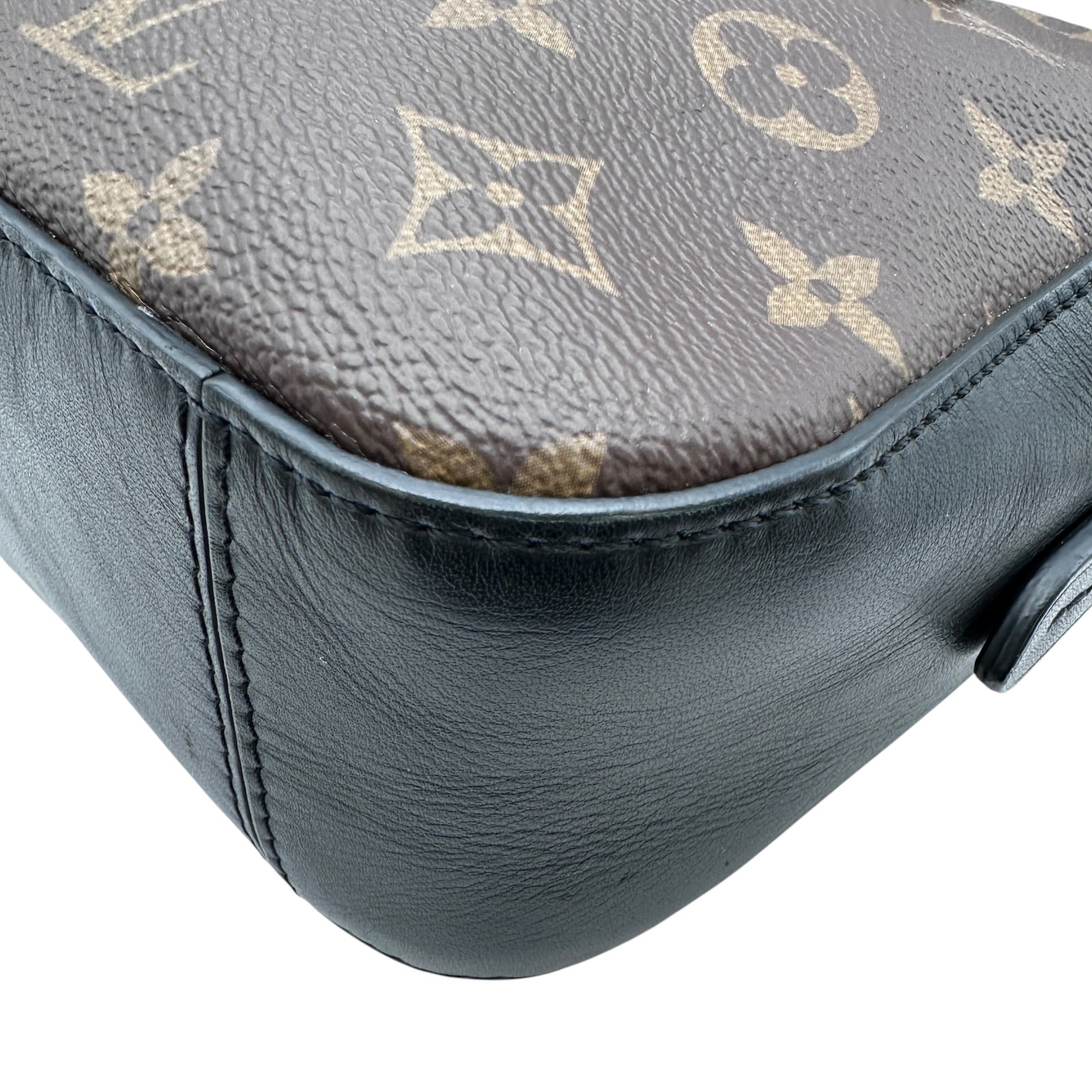 ルイ・ヴィトン LOUIS VUITTON サントンジュ M43555 ブラウン/ノワール