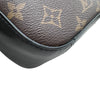 ルイ・ヴィトン LOUIS VUITTON サントンジュ M43555 ブラウン/ノワール モノグラムキャンバス レディース ショルダーバッグ