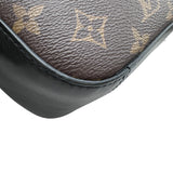 ルイ・ヴィトン LOUIS VUITTON サントンジュ M43555 ブラウン/ノワール モノグラムキャンバス レディース ショルダーバッグ