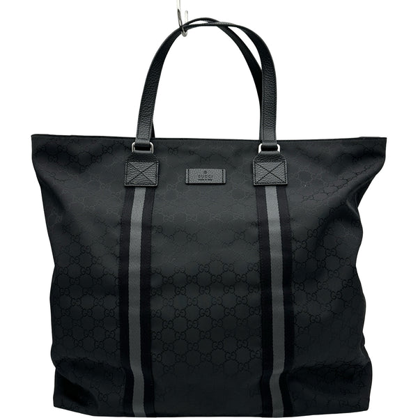 グッチ GUCCI トートバッグ 449179 ブラック GGナイロン メンズ トート